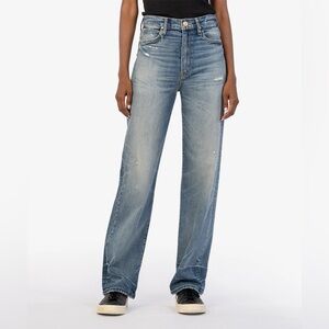 Kut From The Kloth Sienna High Rise Wide Left Jeans